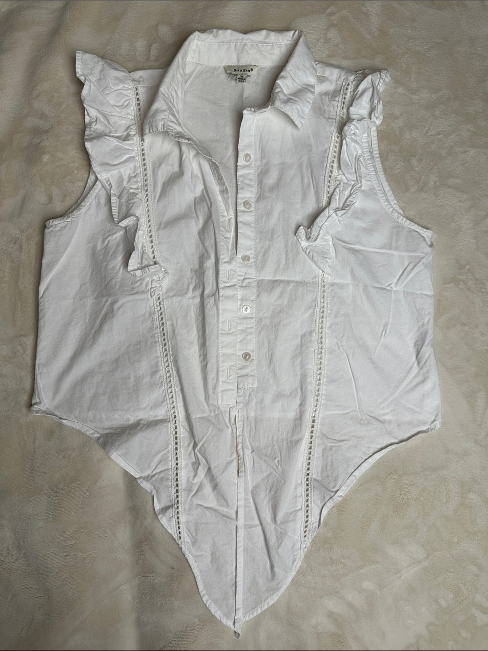 Sim&sam cotton top. Size:XL